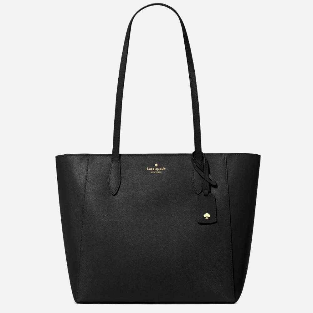 New Kate Spade Dana Saffiano Tote Black